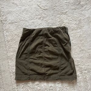 Free People Corduroy Mini Skirt